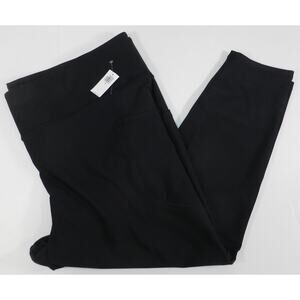 Old Navy Active Leggings Size 4X Black 7/8 ankle power soft workout NWT (nn55)